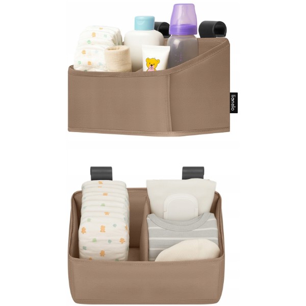 Фото - Органайзер для зберігання дитячий Lionelo для кроватки SIDEPOCKET SMALL BEIGE
