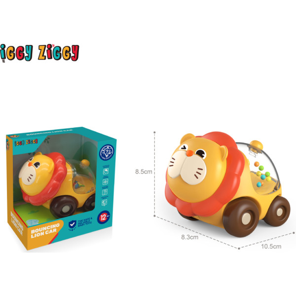 Фото - Каталка IZ TOYS лев (75777)