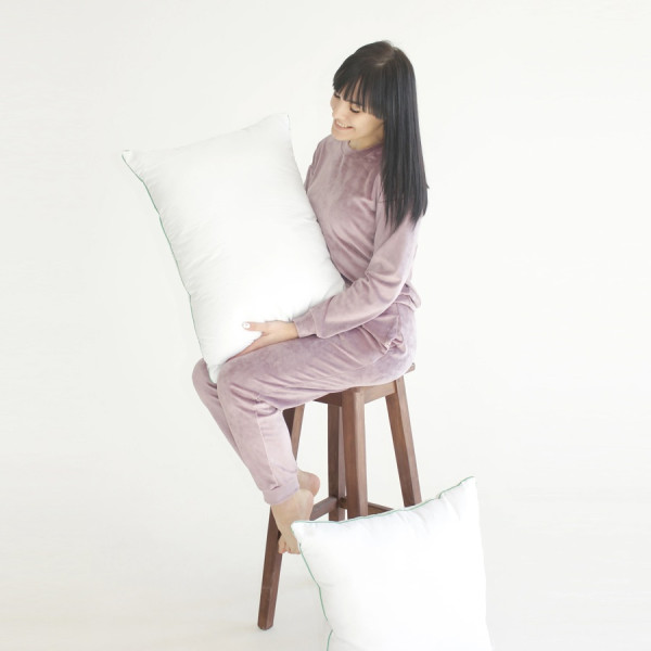 Фото - Подушка стандартна MirSon шовкова 60*60 №1567 Eco Vital Silk пружна (2200005198728)