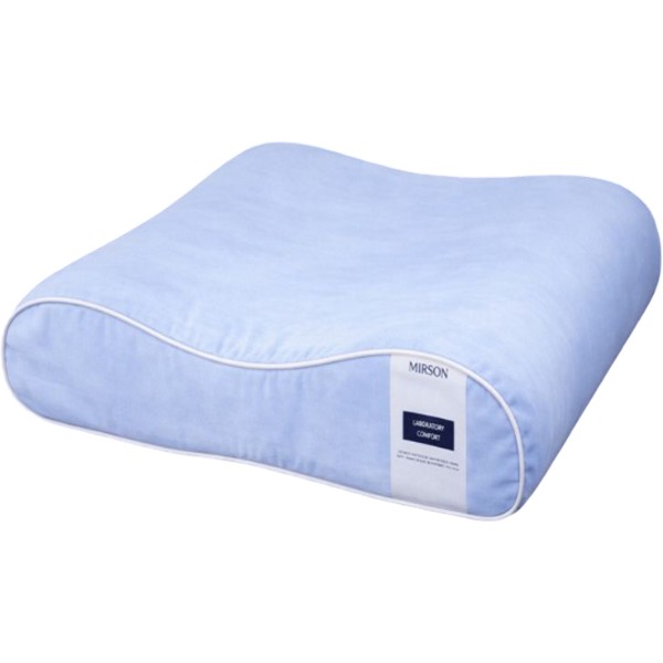 Фото - Подушка ортопедична MirSon №4154 Delicate satin 0842 Light Blue (2200006423683)