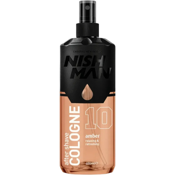 Фото - Одеколон після гоління Nishman Amber Cologne No.10 400 мл (8682035083733)