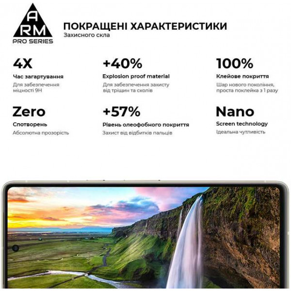 Фото - Захисне скло для смартфону Armorstandart Pro for Google Pixel 7 Black (ARM65230)
