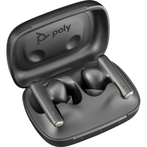 Фото - Навушники вкладиші бездротові TWS Poly Voyager Free 60 Earbuds + BT700C + BCHC Black (7Y8H4AA)