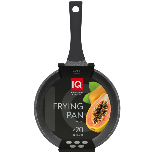 Фото - Сковорода універсальна IQ Be Solid 20 см (IQ-1156-20)