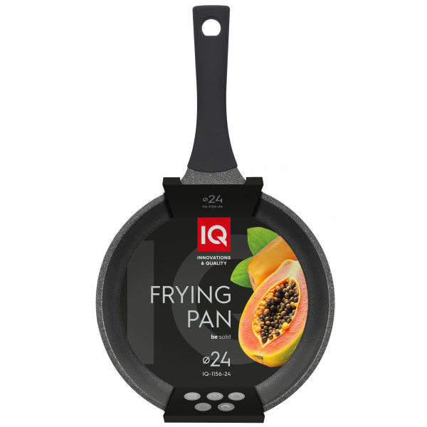 Фото - Сковорода універсальна IQ Be Solid 24 см (IQ-1156-24)