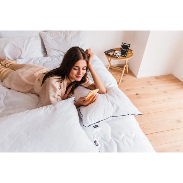 Фото - Подушка стандартна MirSon Royal Pearl 120 40x60 см (2200000016041)