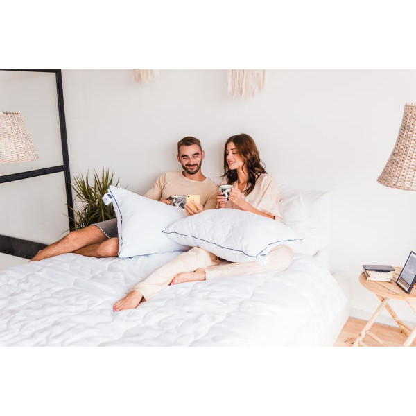 Фото - Подушка стандартна MirSon Royal Pearl 120 40x60 см (2200000016041)