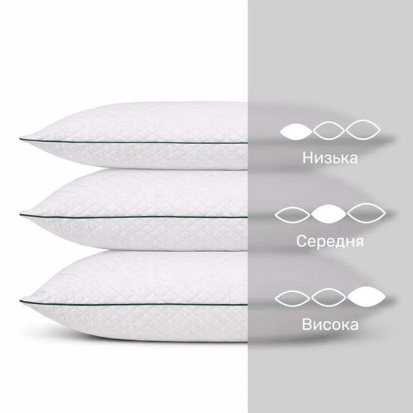 Фото - Подушка стандартна MirSon Eco Eco-Soft №466 60х60 см (2200000625229)