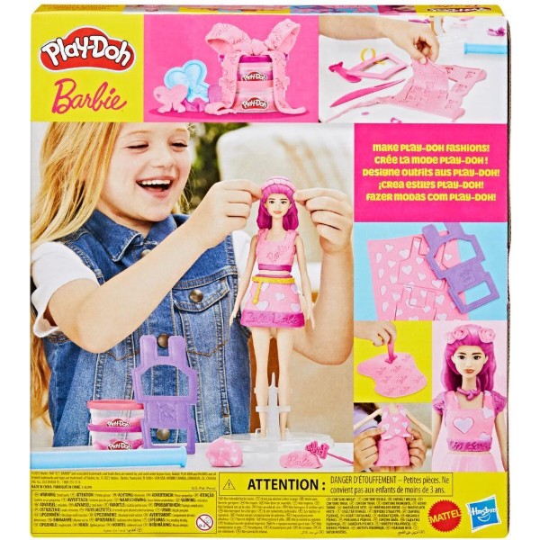 Фото - Наборы для лепки Hasbro Play-Doh Barbie Сердца и волосы (G1357)