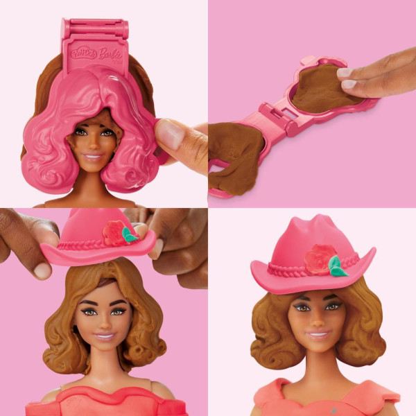 Фото - Набори для ліплення Hasbro Play-Doh Barbie Квіти та бахрома (G1360)