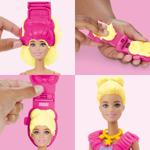 Фото - Набори для ліплення Hasbro Play-Doh Barbie Рюші та банти (G1361)