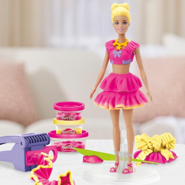 Фото - Набори для ліплення Hasbro Play-Doh Barbie Рюші та банти (G1361)