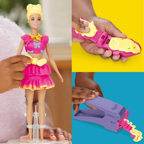 Фото - Набори для ліплення Hasbro Play-Doh Barbie Рюші та банти (G1361)
