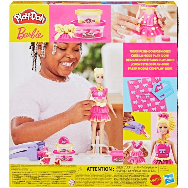 Фото - Набори для ліплення Hasbro Play-Doh Barbie Рюші та банти (G1361)