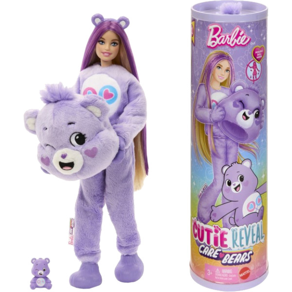 Фото - Лялька Barbie Cutie Reveal серії Care Bears – ведмедик Щедрівка (JCN94)