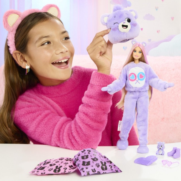 Фото - Лялька Barbie Cutie Reveal серії Care Bears – ведмедик Щедрівка (JCN94)