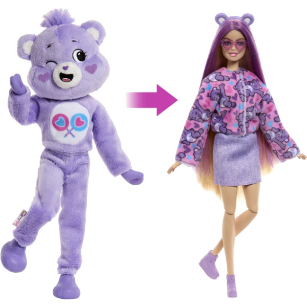Фото - Лялька Barbie Cutie Reveal серії Care Bears – ведмедик Щедрівка (JCN94)