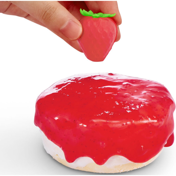 Фото - Фабрика слаймів Slime mart серії Shopping Bag – ПОЛУБНИЧНИЙ ЧИЗКЕЙК (15901A)