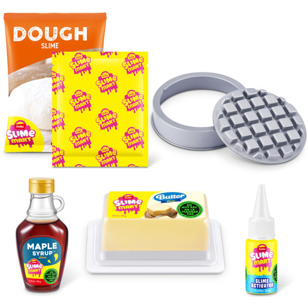 Фото - Фабрика слаймів Slime mart серії Shopping Bag – БЕЛЬГІЙСЬКІ ВАФЛІ (15901D)