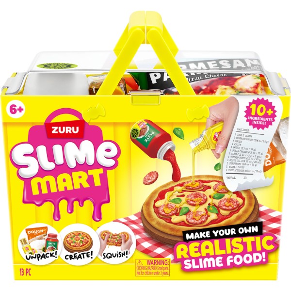 Фото - Фабрика слаймов Slime mart серии Shopping Basket – ПИЦЦА (15905B)