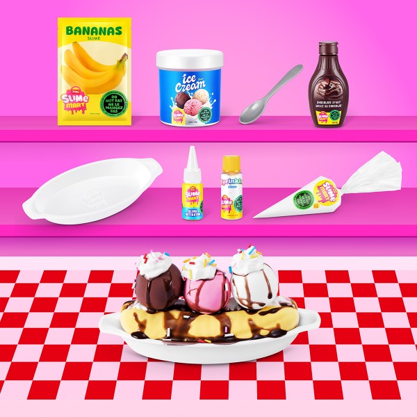 Фото - Фабрика слаймов Slime mart серии Shopping Cart – ТЕЛЕЖКА ВКУСНОСТЕЙ (15907)