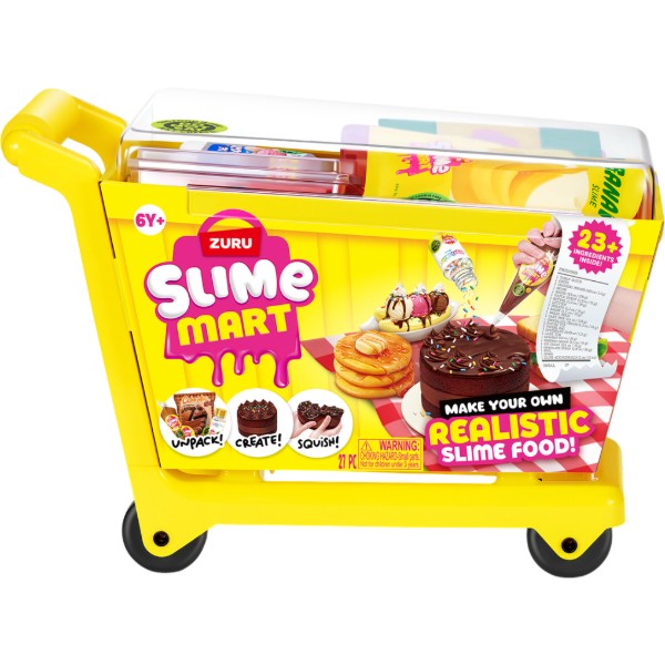 Фото - Фабрика слаймов Slime mart серии Shopping Cart – ТЕЛЕЖКА ВКУСНОСТЕЙ (15907)