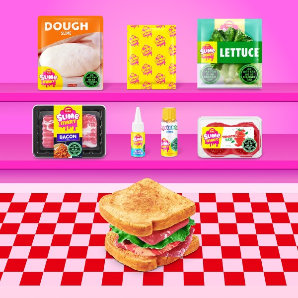 Фото - Фабрика слаймов Slime mart серии Shopping Cart – ТЕЛЕЖКА ВКУСНОСТЕЙ (15907)