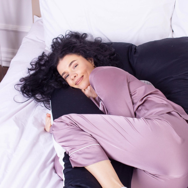 Фото - Подушка для майбутніх мам MirSon U-подібна № 8029 Delicate Satin Classic (2200006178675)