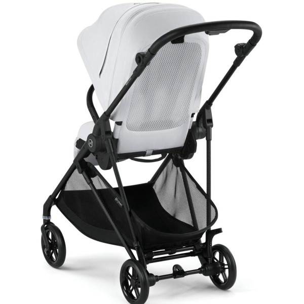 Фото - Коляска прогулянкова Cybex Melio Carbon Fog Grey (з бампером)