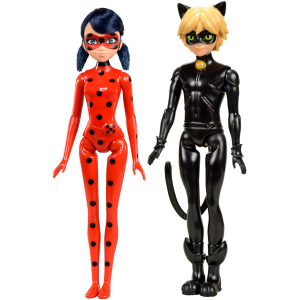 Фото - Ляльковий набір Miraculous серії Basic – ЛЄДІ БАГ І СУПЕР-КОТ (50275)