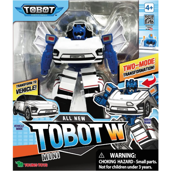 Фото - Машинка-трансформер TOBOT S6 W (301178)