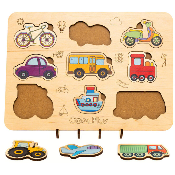 Фото - Сортер GoodPlay Транспорт (PS-4-011)