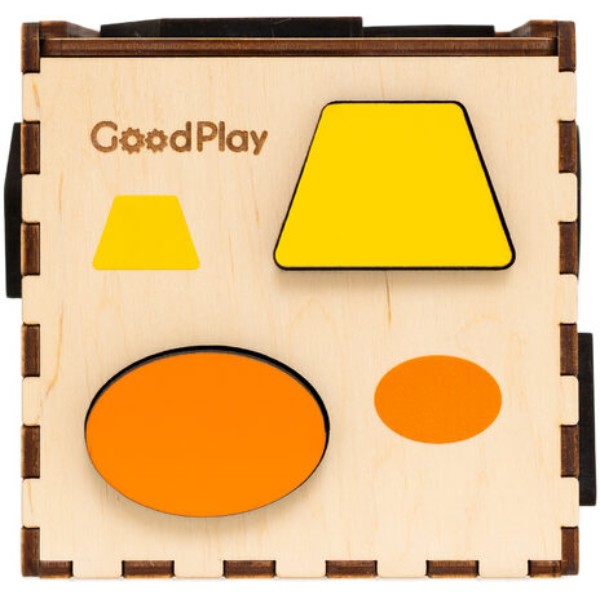 Фото - Сортер GoodPlay Цветная фигурка (CUB-4-002)