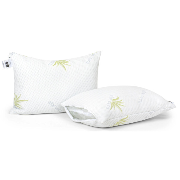 Фото - Подушка стандартна MirSon №802 Dorotea EcoSilk Hand made 0х70 см (2200003196962)