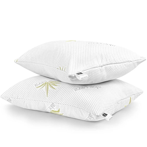 Фото - Подушка стандартна MirSon №802 Dorotea EcoSilk Hand made 0х70 см (2200003196962)