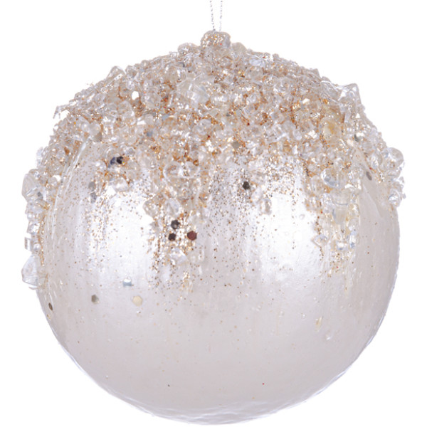 Фото - Ялинкова іграшка Lefard Куля 9,5 см (66-024)