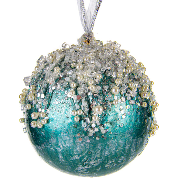 Фото - Ялинкова іграшка Lefard Куля 12 см (66-166)