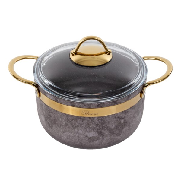 Фото - Каструля Brioni Royal Stone Sandstone gold 3 л (764-039)