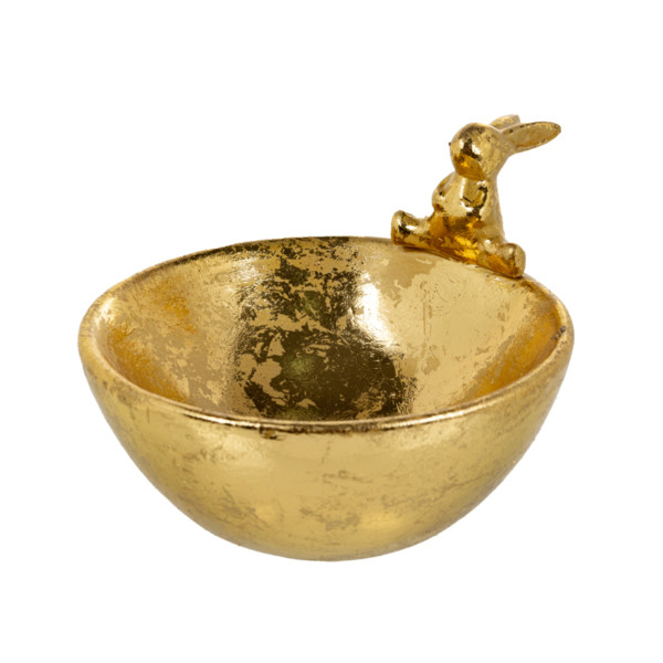 Фото - Блюдо Lefard Золотий кролик 15х13х9.6 см (947-043)