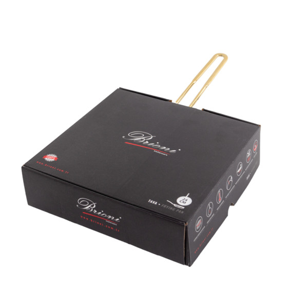 Фото - Сковорода универсальная Brioni Royal Stone Sandstone gold 24x6 см (764-041)