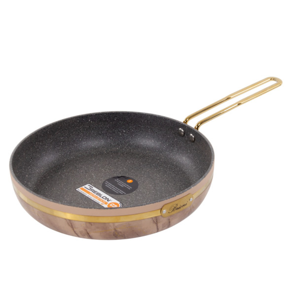 Фото - Сковорода універсальна Brioni Selection Plus Biege 26x6 см (764-056)