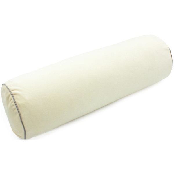Фото - Подушка валик MirSon №8394 Velvet Line 28-0004 Cream Tencel 100х16 см (2200006253532)