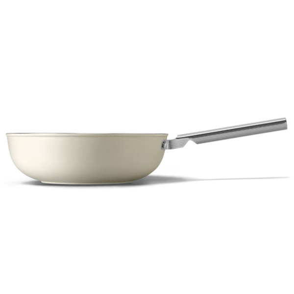 Фото - Сковорода ВОК Smeg WOK 30 см (WOF3002CRM)