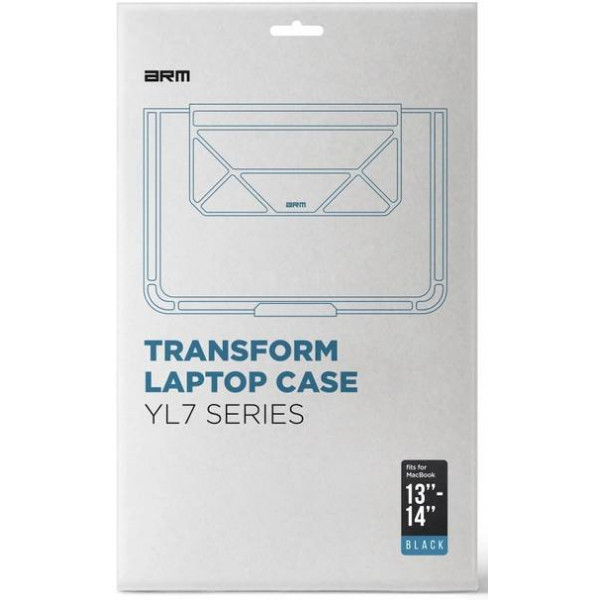 Фото - Чохол для ноутбуку Armorstandart Laptop Sleeve Stand YL7 14 Black (ARM69065)