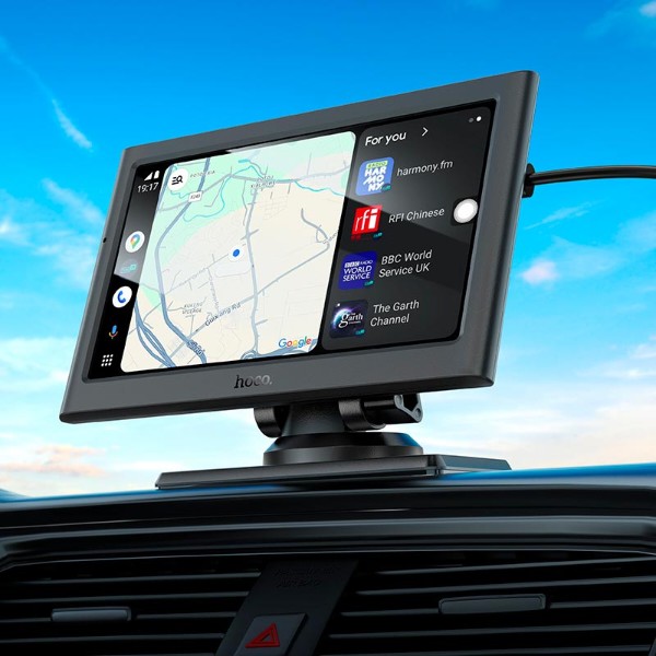 Фото - Монітор авто HOCO HU2 Imogen 7'' Car Wireless Black