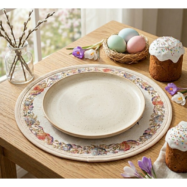 Фото - Салфетка для сервировки Lefard Easter time 35 см (711-153)