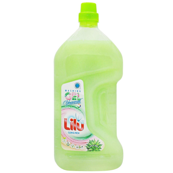 Фото - Гель для прання LILU Алое Вера, 3 л Фото - Гель для прання LILU Алое Вера, 3 л