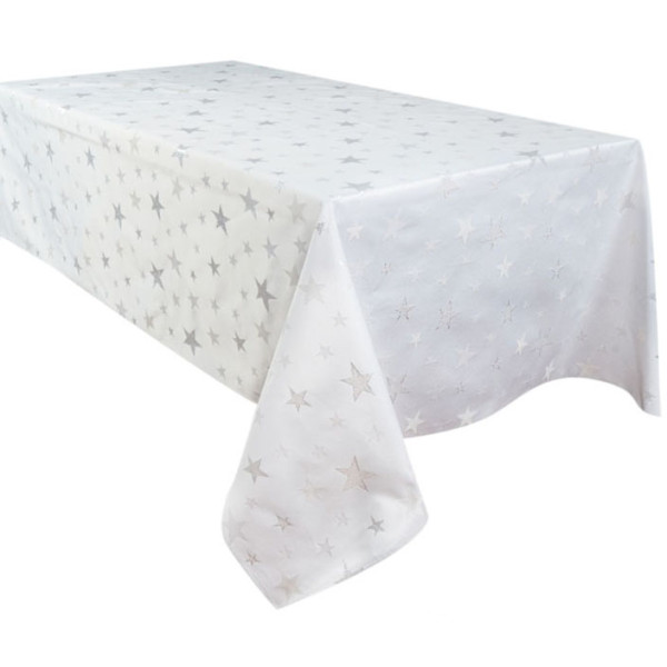 Фото - Скатертина квадратна Lefard Звезды 100х100 см (812-063)