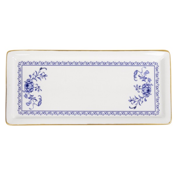 Фото - Блюдо Lefard Blue Rose 35,5х16 см (769-084)