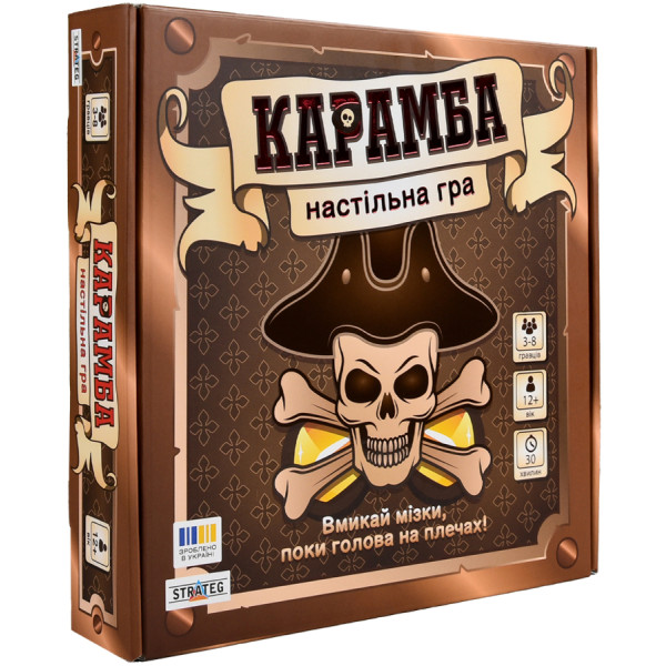 Фото - Настільна гра (12+) Strateg Карамба укр (30336)